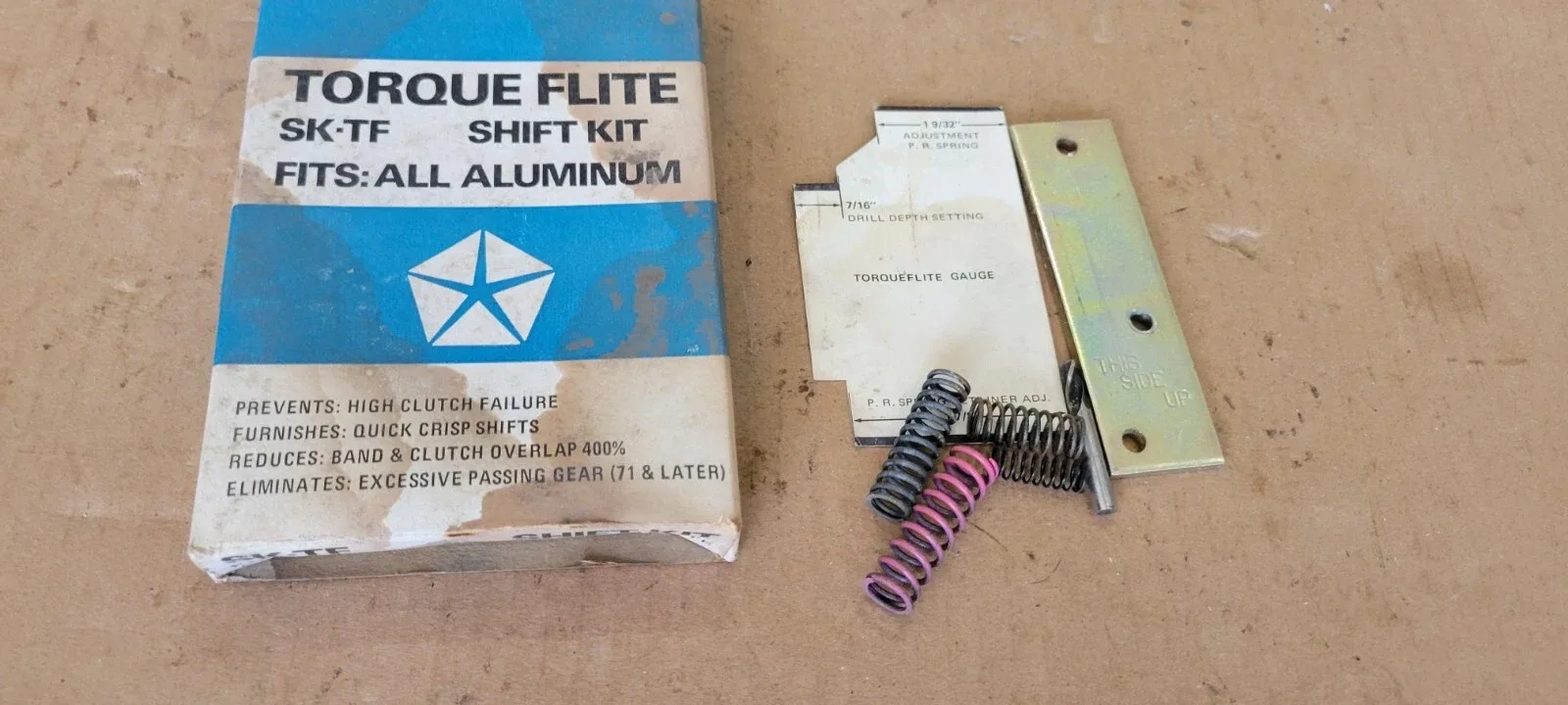 NOS Mopar Shift Kit Torque Flite SK-TF all aluminum Chrysler Dodge Plymouth image 3