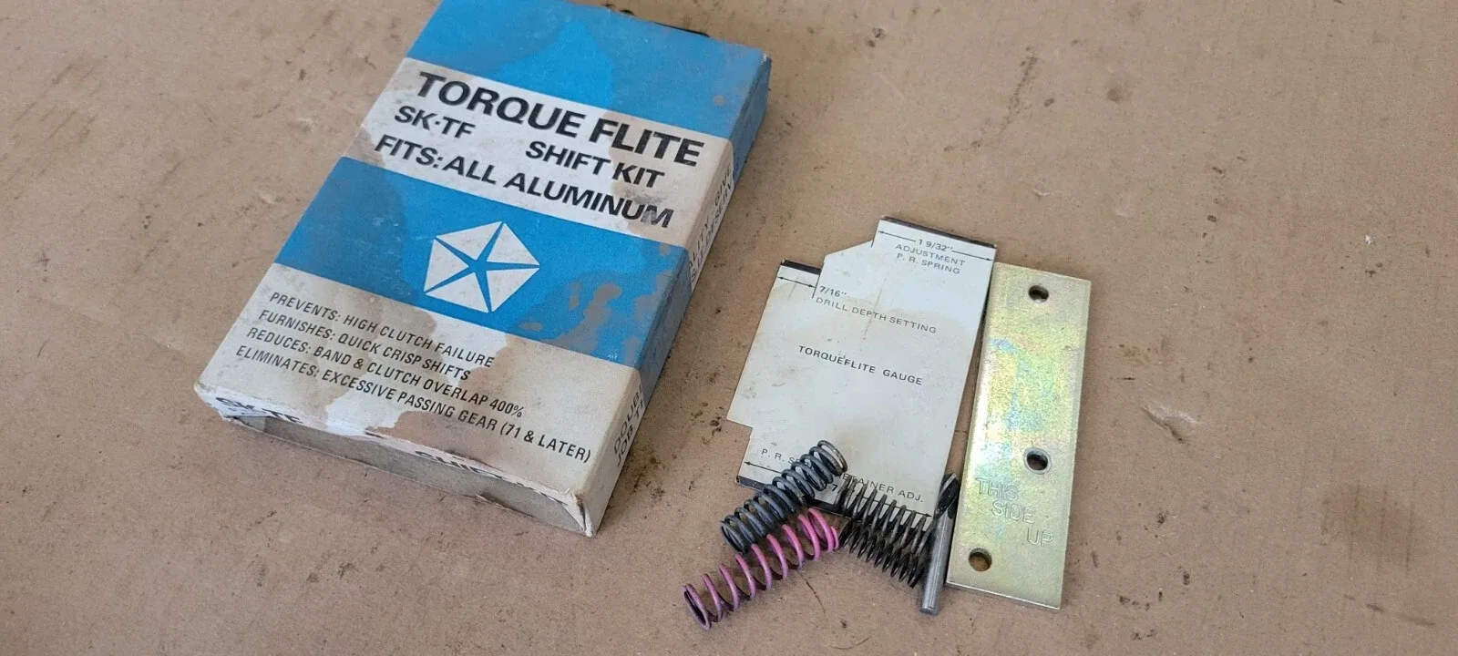 NOS Mopar Shift Kit Torque Flite SK-TF all aluminum Chrysler Dodge Plymouth image 4