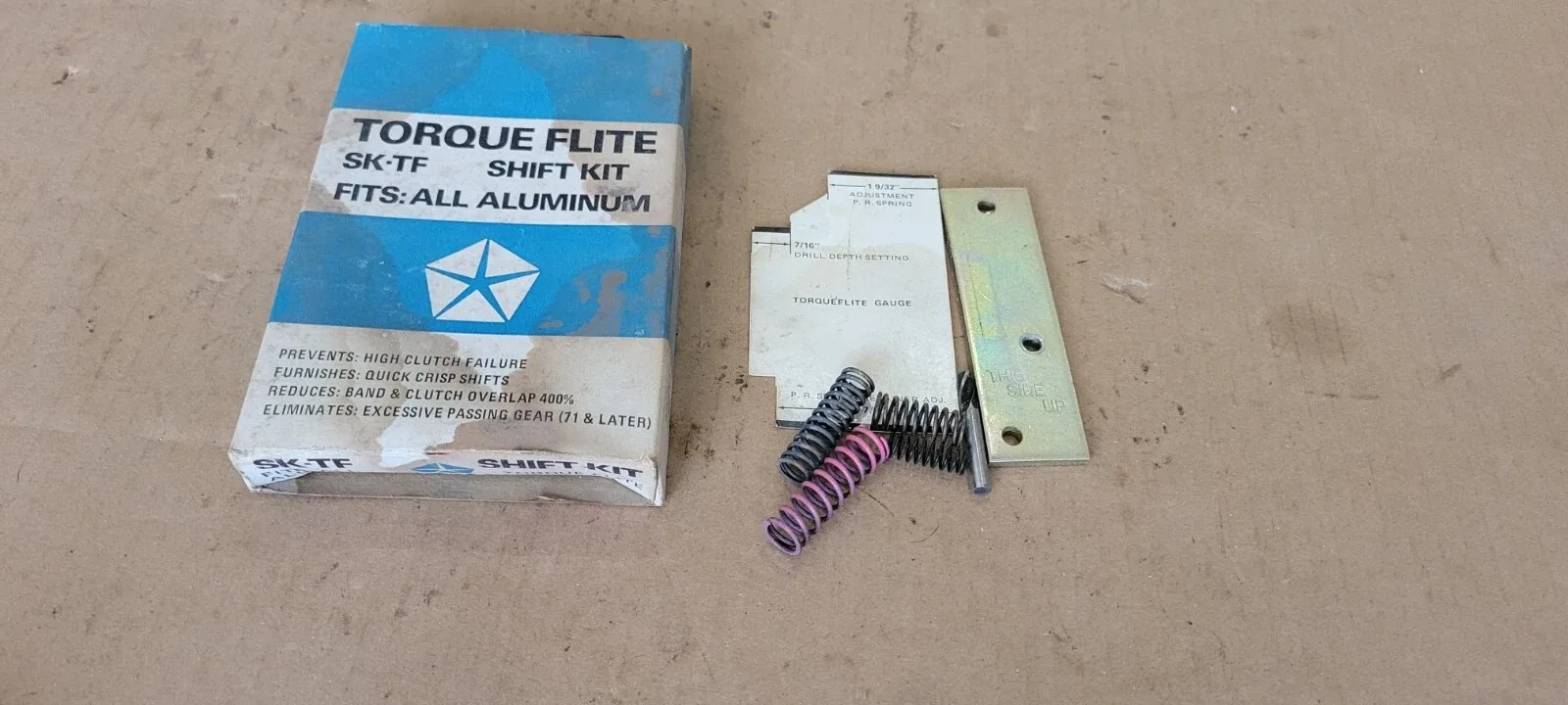 NOS Mopar Shift Kit Torque Flite SK-TF all aluminum Chrysler Dodge Plymouth