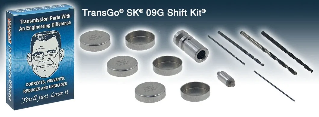 TransGo SK 09G Shift Kit for TF-60SN (09G) Valve Body