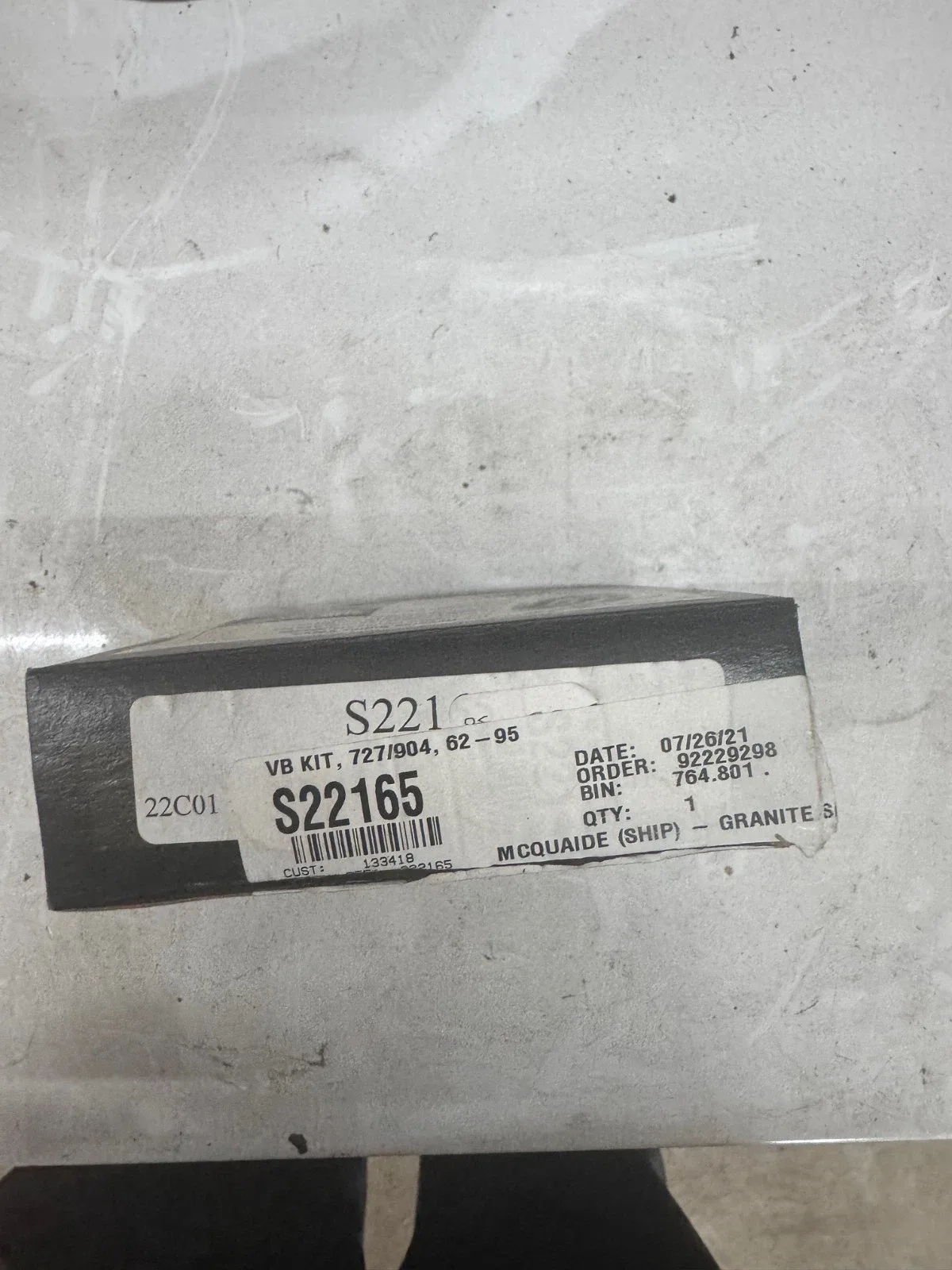 TF-TC KIT Shift Technologys S22165 image 3