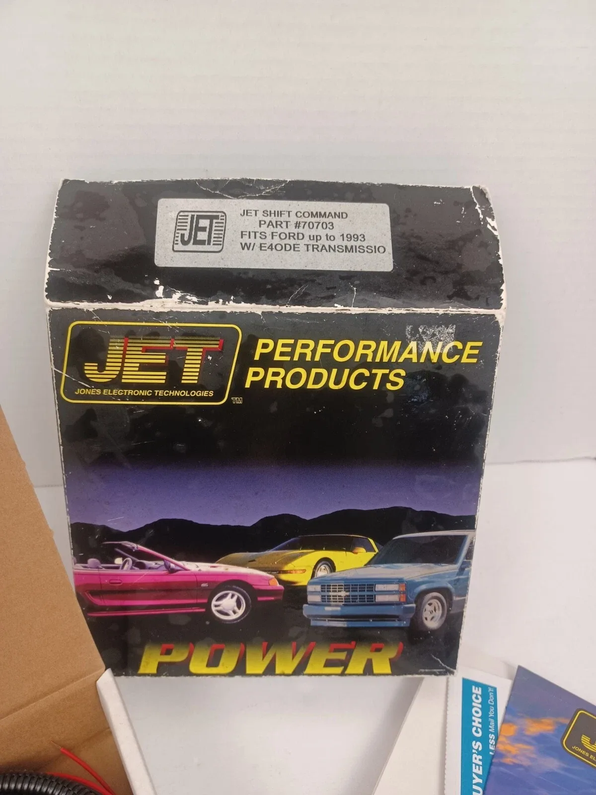 Jet Perfromance Products 70703 Auto Trans Shift Kit Shift Command Ford E4ode image 3