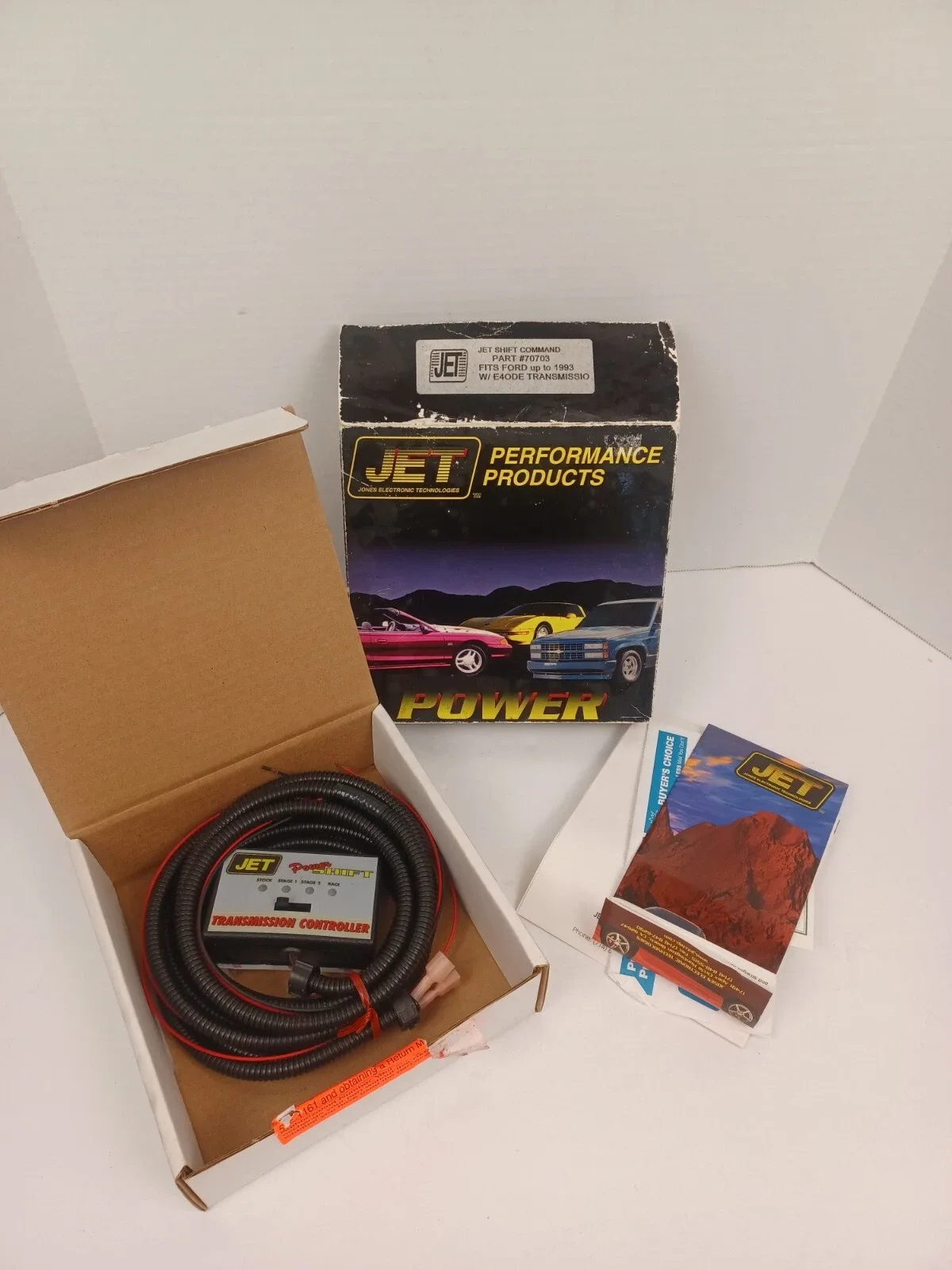Jet Perfromance Products 70703 Auto Trans Shift Kit Shift Command Ford E4ode