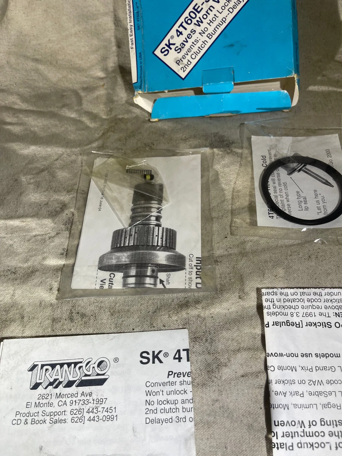 TransGo SK 4T60E-JR Shift Kit  *INCOMPLETE* SEE PICTURES image 4