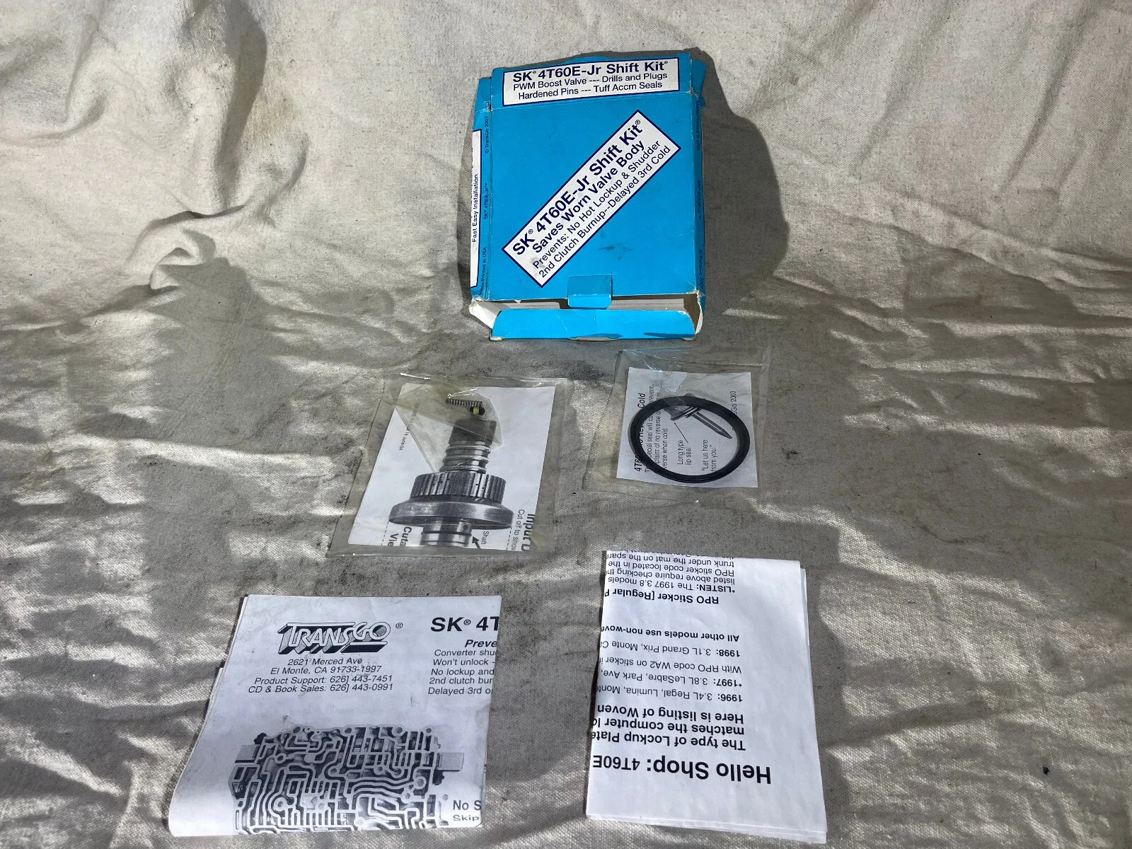 TransGo SK 4T60E-JR Shift Kit  *INCOMPLETE* SEE PICTURES