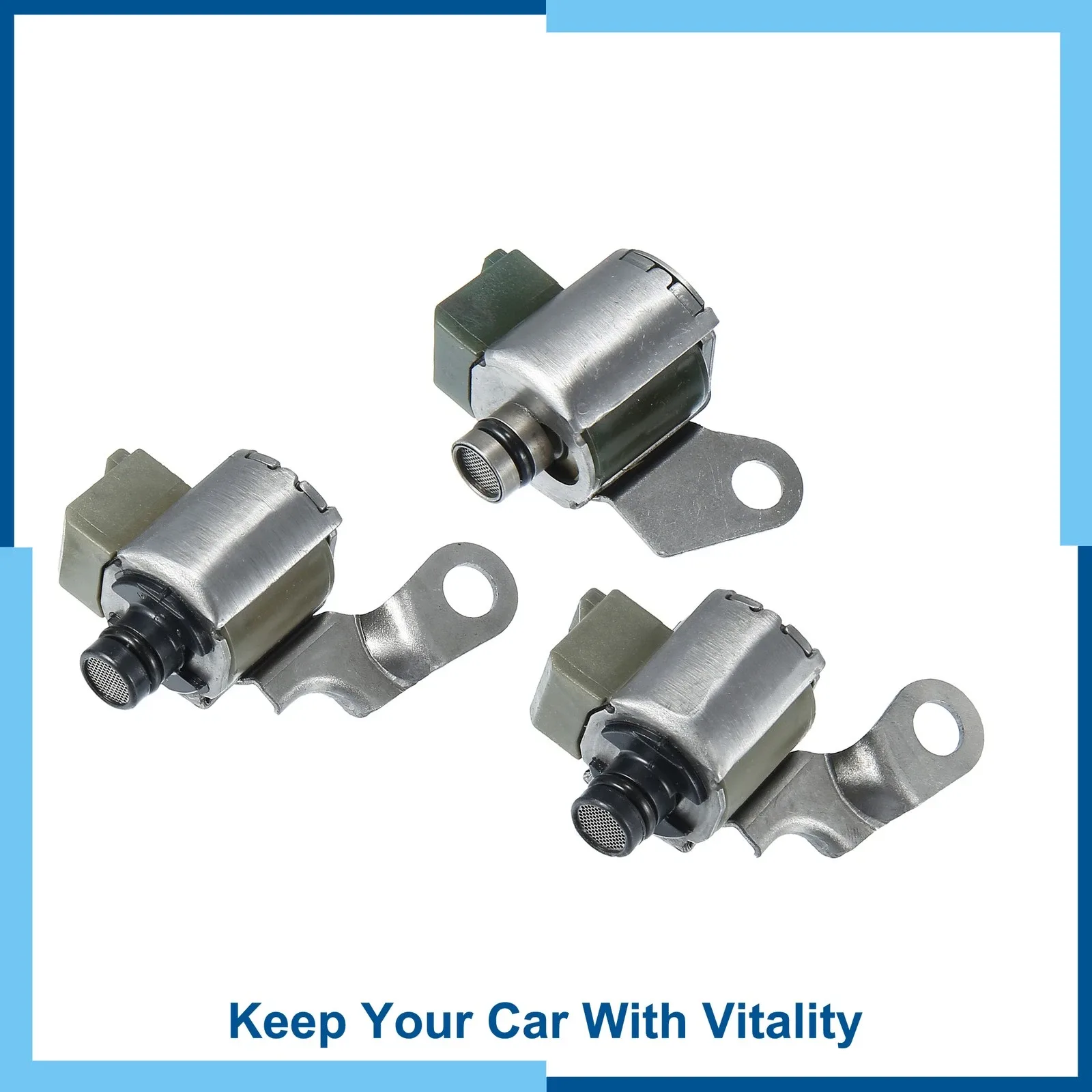 3Pcs Shift Lock Up 8542022080 for Toyota A340E Transmission Solenoid Kit