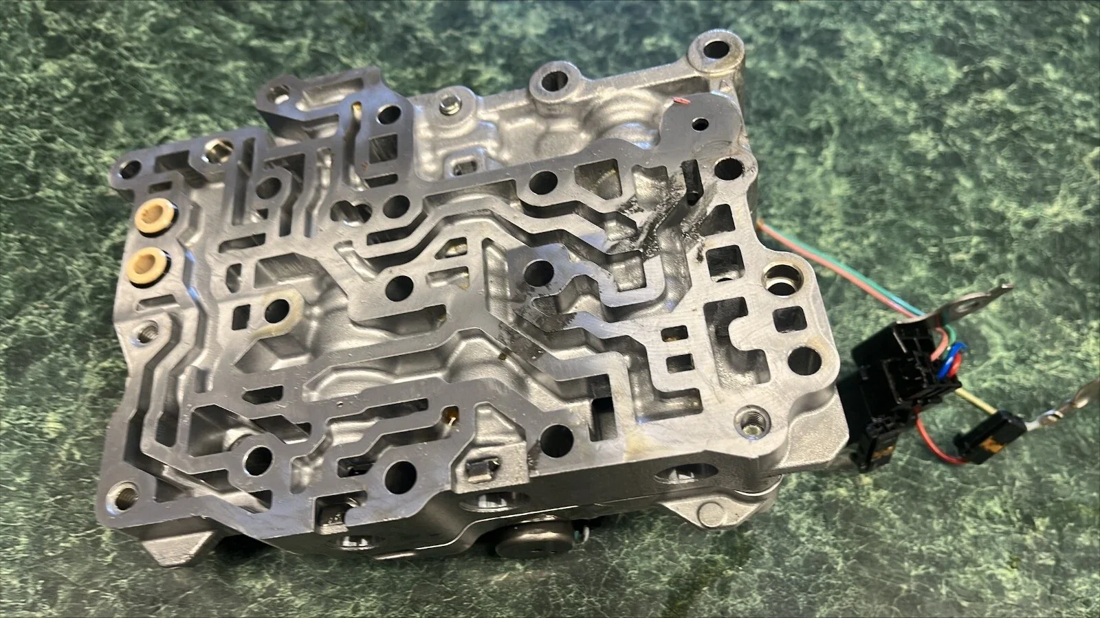 Honda CVT BLJA Upper Valve Body Assembly with Solenoids image 2