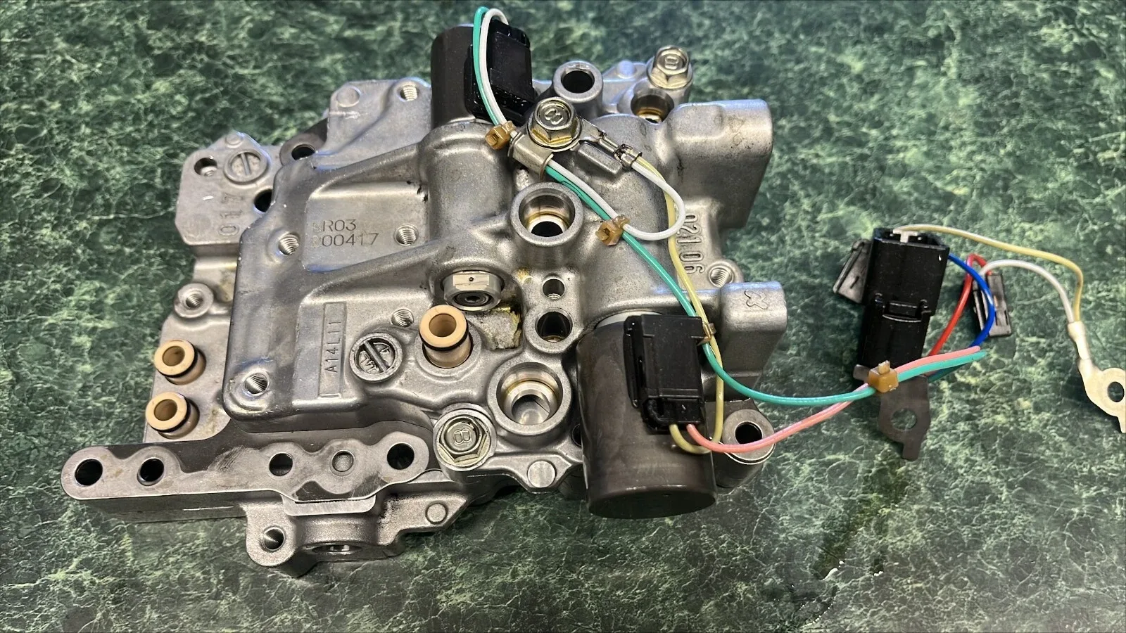 Honda CVT BLJA Upper Valve Body Assembly with Solenoids