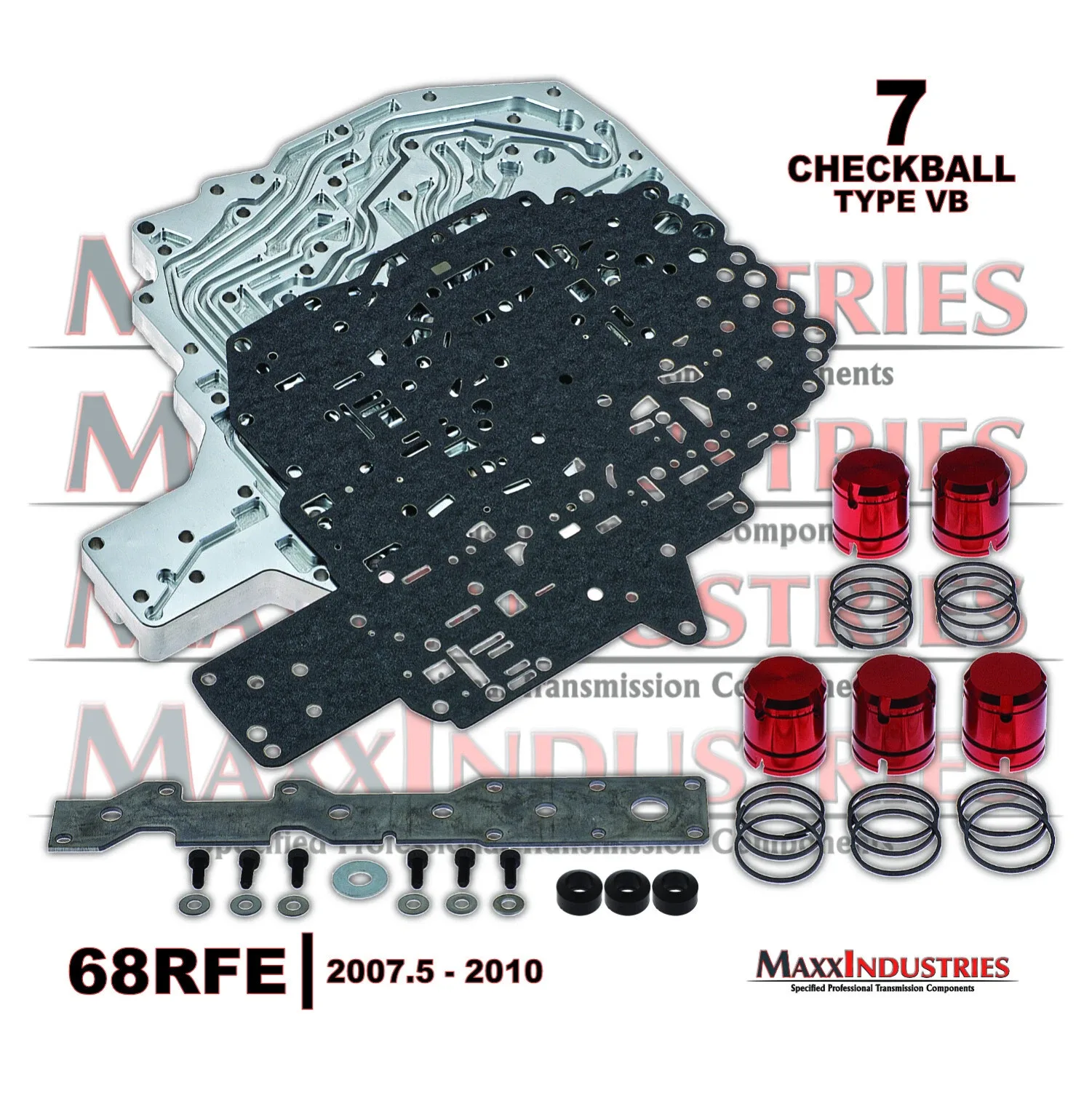 68RFE Transmission Valve Body - Accumulator Upgrades Fundamentals 2007-10 image 2
