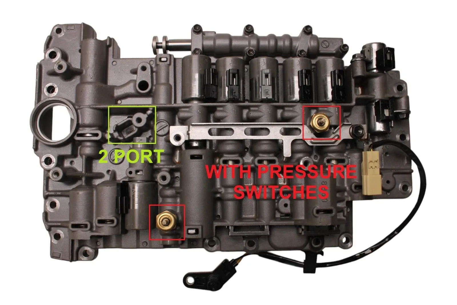 Volkswagen 09D Transmission Valve Body WTY235740A image 2