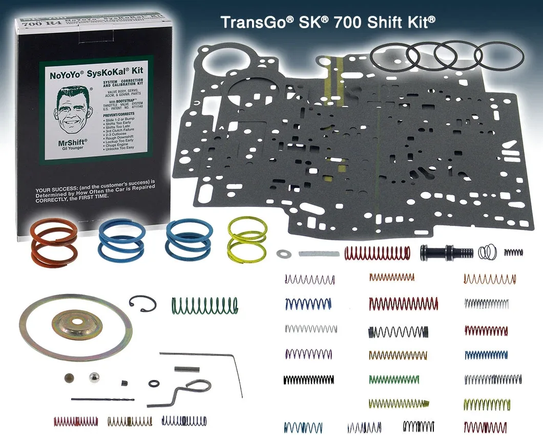 TransGo 700R4 700 4L60 SK700R4 Shift Kit 1982-1993 Prevents Stuck TV Valve New image 2
