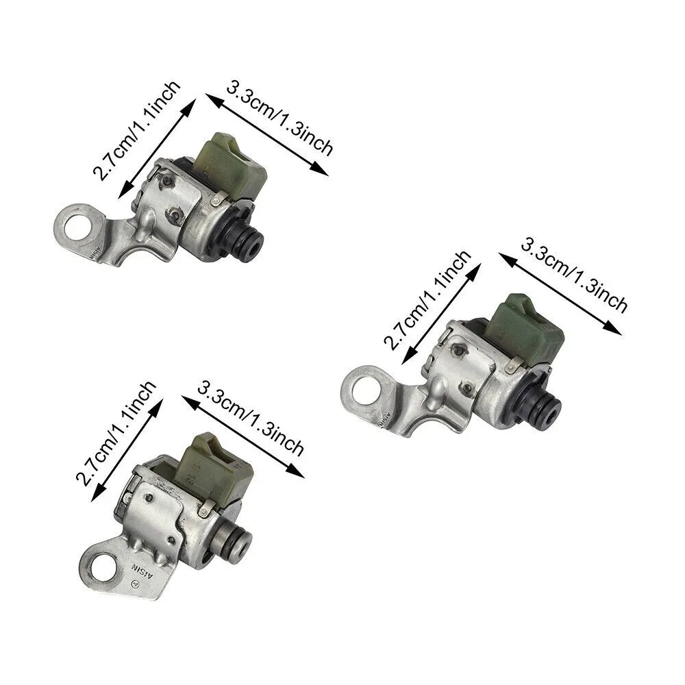 A340 AW4 Solenoid Kit 3PC for Toyota Jeep Transmission Shift TCC image 2