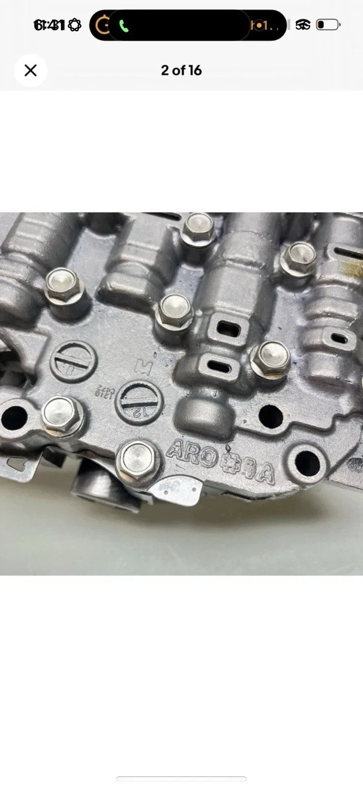 2015–2018 Nissan Murano CVT Valve Body 3.5L (Used OEM) image 4