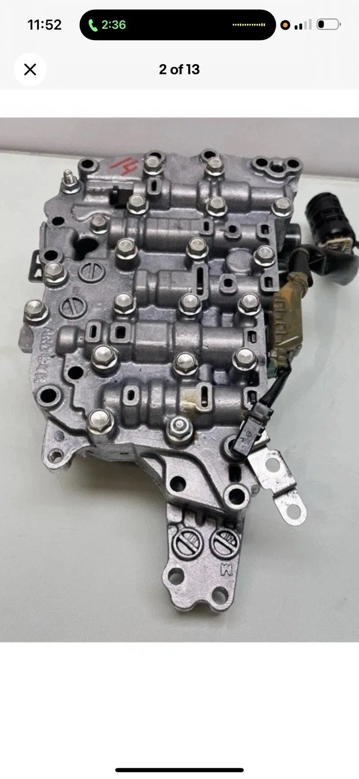 2015–2018 Nissan Murano CVT Valve Body 3.5L (Used OEM)