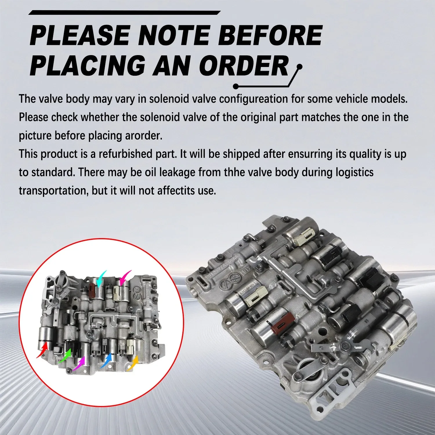Transmission Valve Body TF81SC AF21B for Mazda CX7 / CX9 - BROTHERAUTO-PARTS image 3