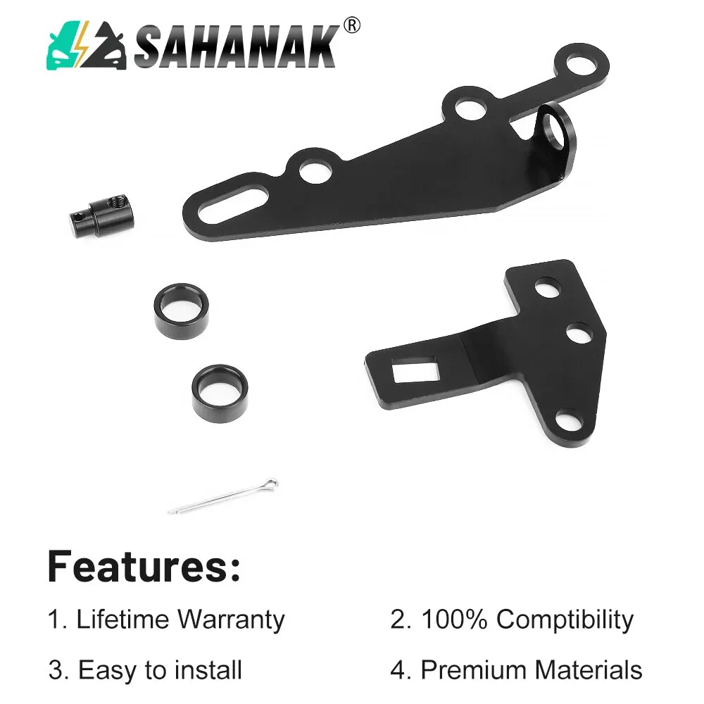 Cable Bracket & Shift Lever Kit Fit For GM TH400 TH350 TH250 200-4R 700R4 35498
