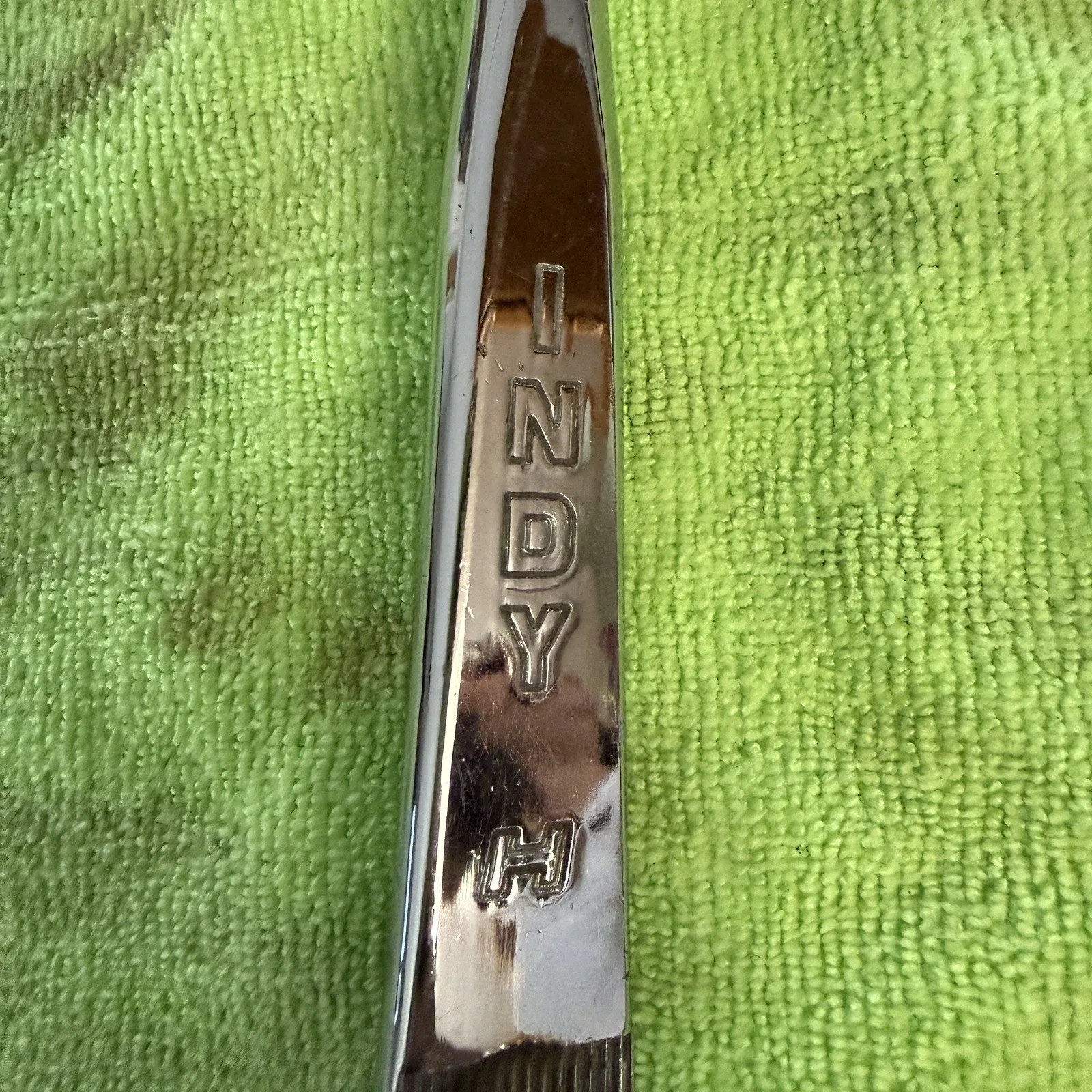 Vintage Hurst Indy H T-Handle Shifter Handle Chrome 0077 8.5 Manual Transmission image 2