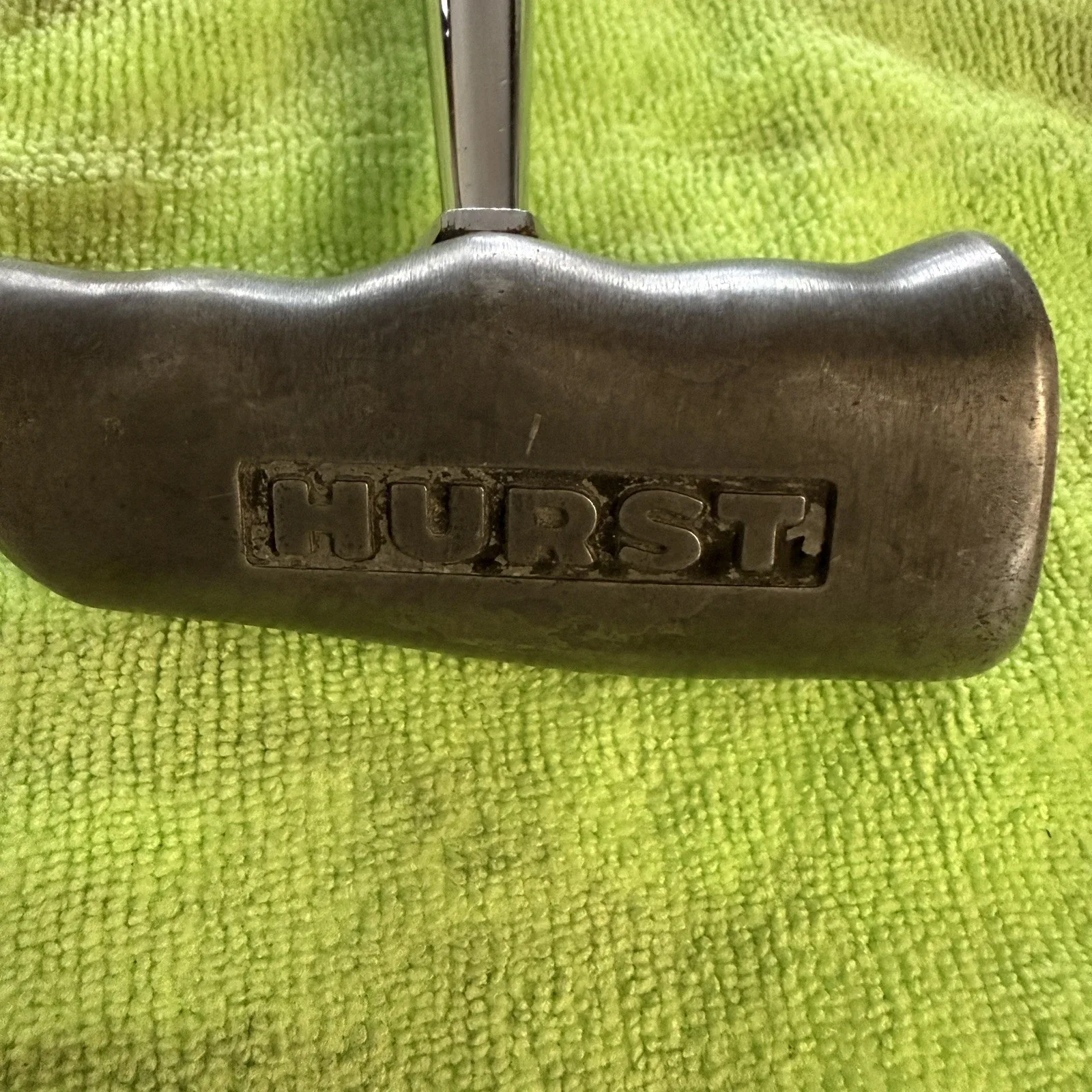 Vintage Hurst Indy H T-Handle Shifter Handle Chrome 0077 8.5 Manual Transmission image 3