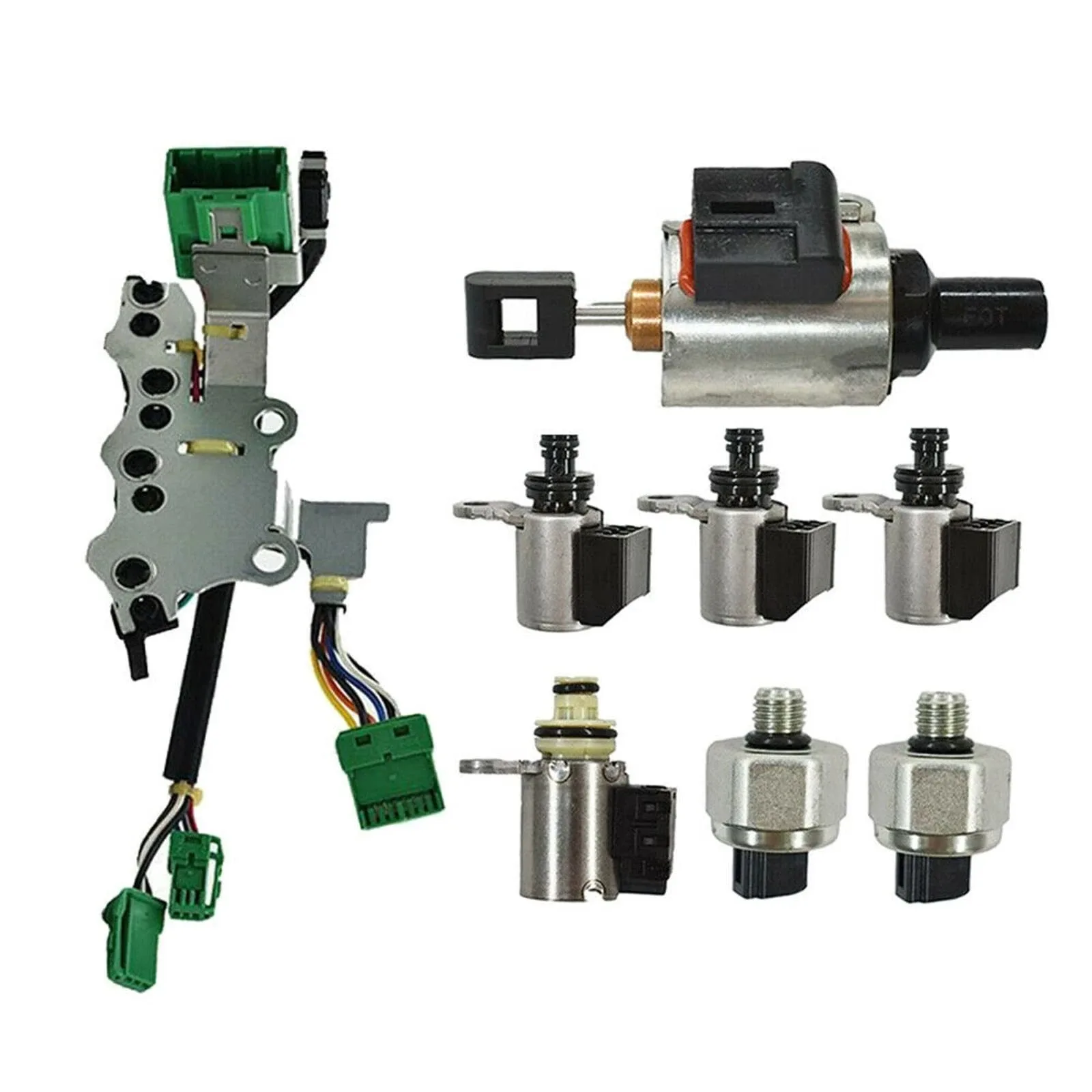 JF011E Valve Body Solenoids Set for Altima Rogue Caliber Lancer Compass 2.0L-2.5 image 2
