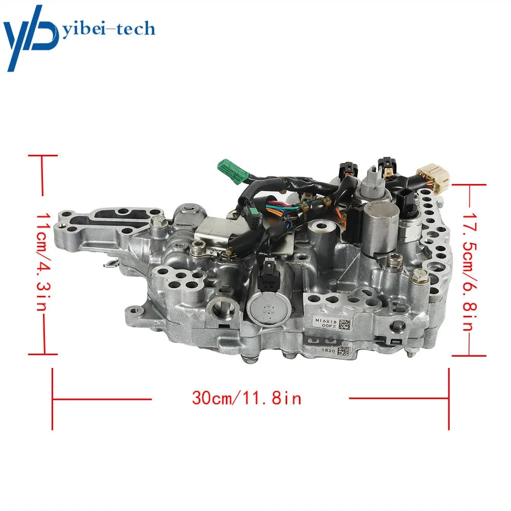 JF016E CVT Transmission Valve Body with Solenoids For Nissan Rogue 31705-28X0B image 3