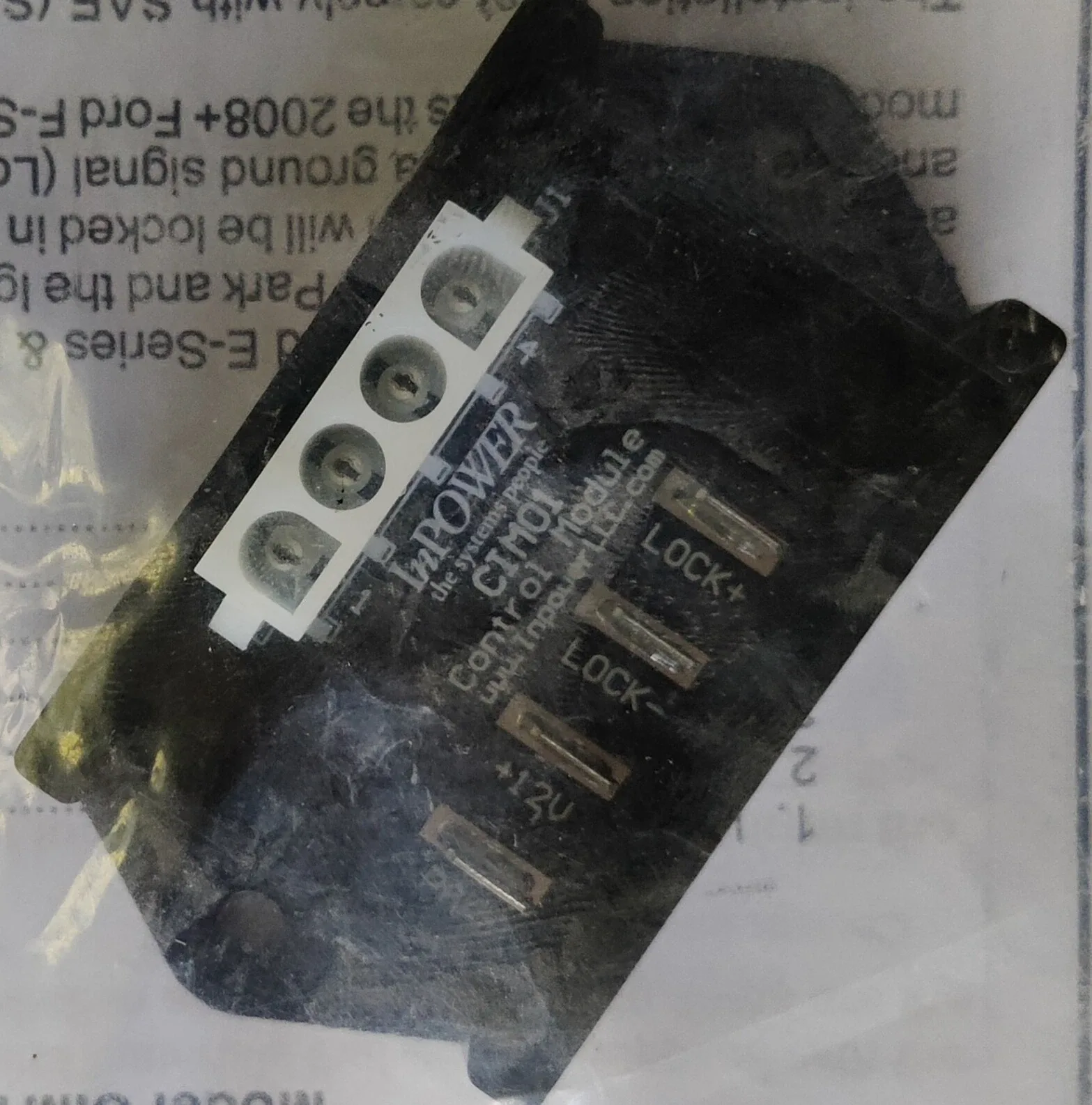 InPower CIM1 Shift Interlock Kit 2008+ Ford E Series Chassis Interface Module image 3