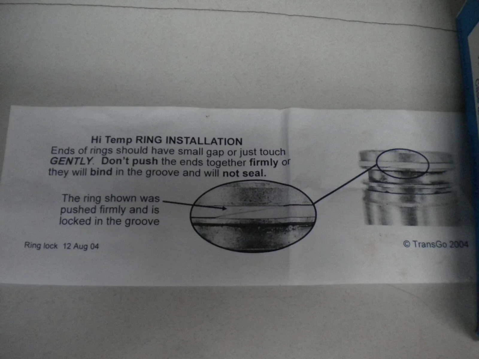 Transgo RE4RO1A Shift Kit with ATSG Manual and Beck/Arnley Filter & Gasket image 3