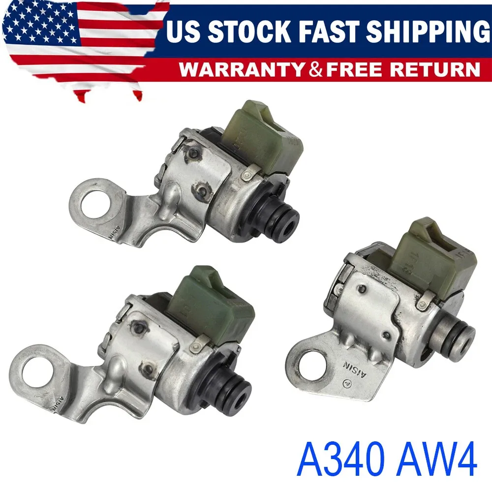 A340 AW4 SOLENOID KIT FOR 1985-up JEEP Cherokee Shift TCC