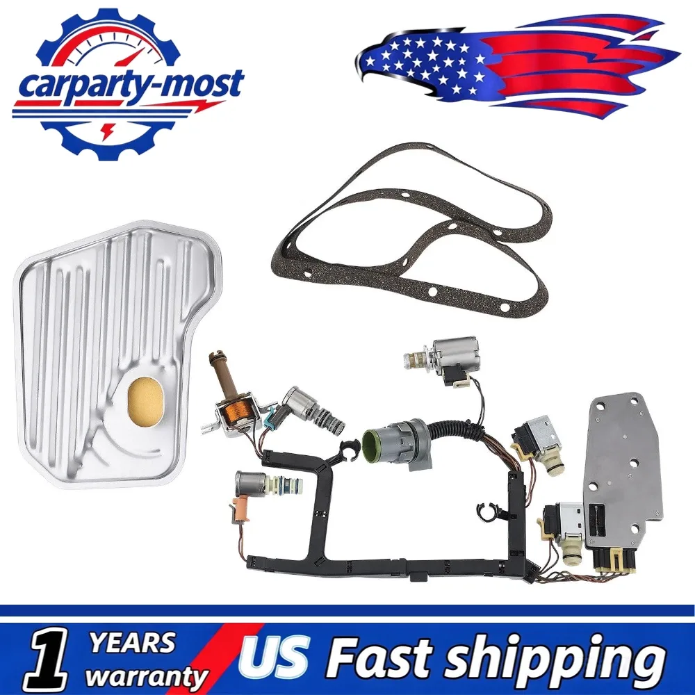 For GMC Chevy Transmission Master Solenoid Kit 4L60E 4L65E EPC Shift TCC 3-2 PWM