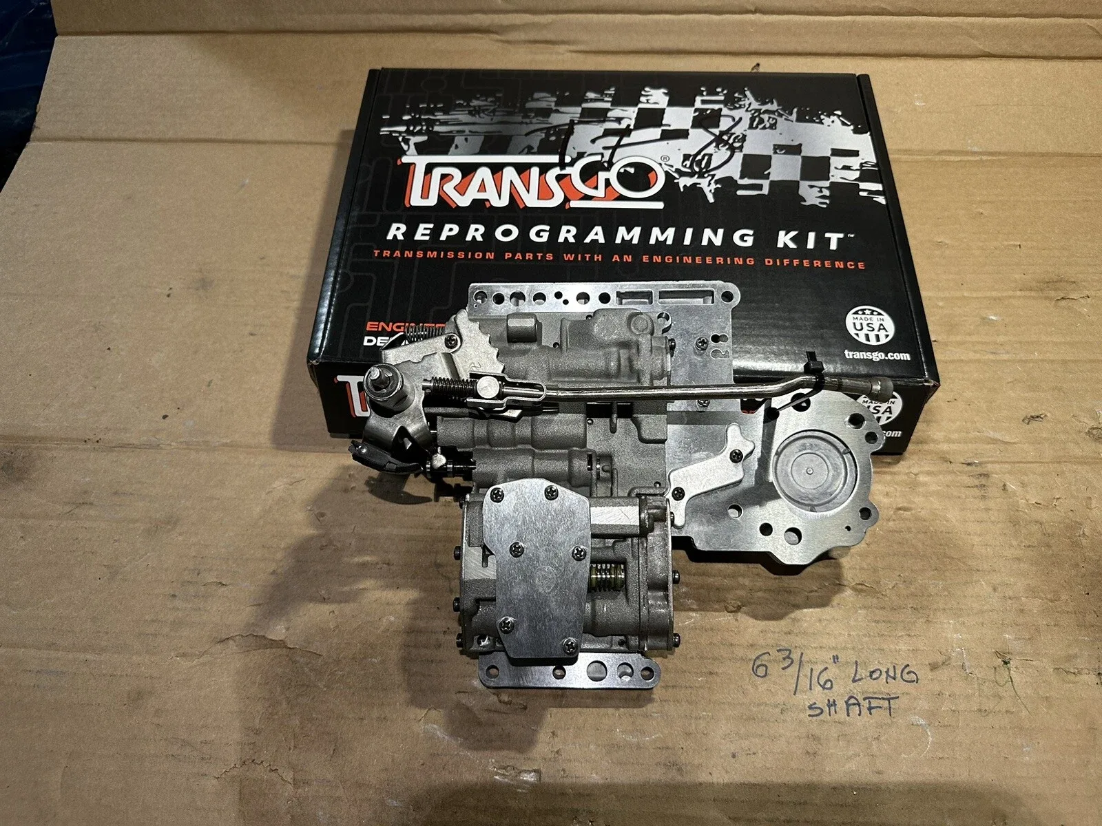 TF8 A727 TF6 A904 VALVE BODY NLU 4130495 4058179 TRANSGO REPROGRAMMING KIT TF-2