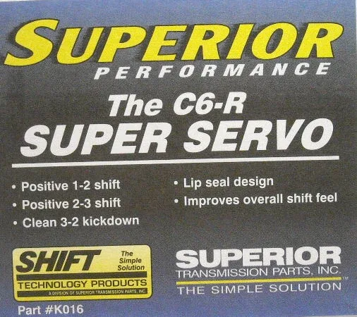 Ford C6 Transmission C6-R R-Code Super Band Servo Kit 1967-UP Superior K016 image 2