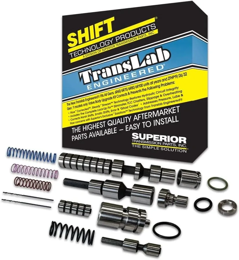 Superior STL-6R80 Valve Body Upgrade Kit for 6R60/6R75/6R80/6R100