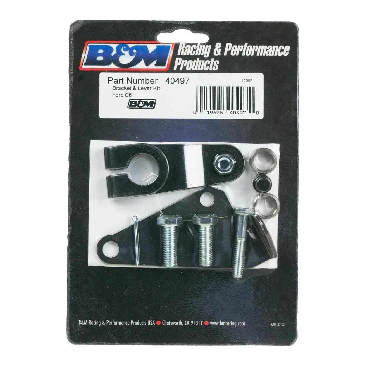 B&M Automatic Transmission Shift Lever Kit for 1968-1971 Ford Torino Base image 3