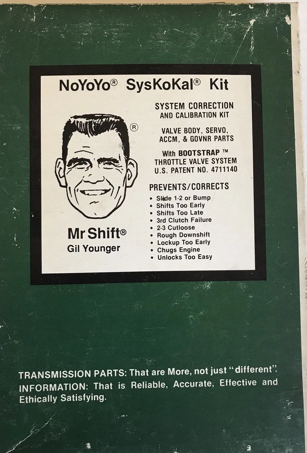 1981+ GM 200-4R / 2004R Transgo SK 20R Shift Kit Valve Body Rebuild Kit image 4