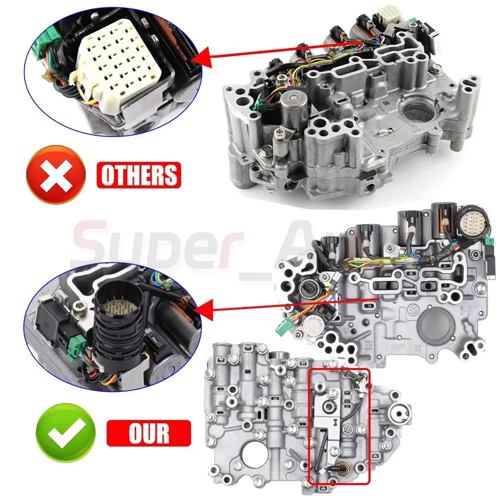 2008-up Nissan Sentra / Versa Note CVT Valve Body RE0F11A JF015E image 2