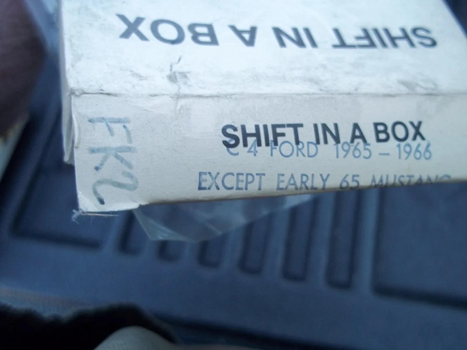 SHIFT IN A BOX     TRANSMISSION  SHIFT  KIT   P/N  C4