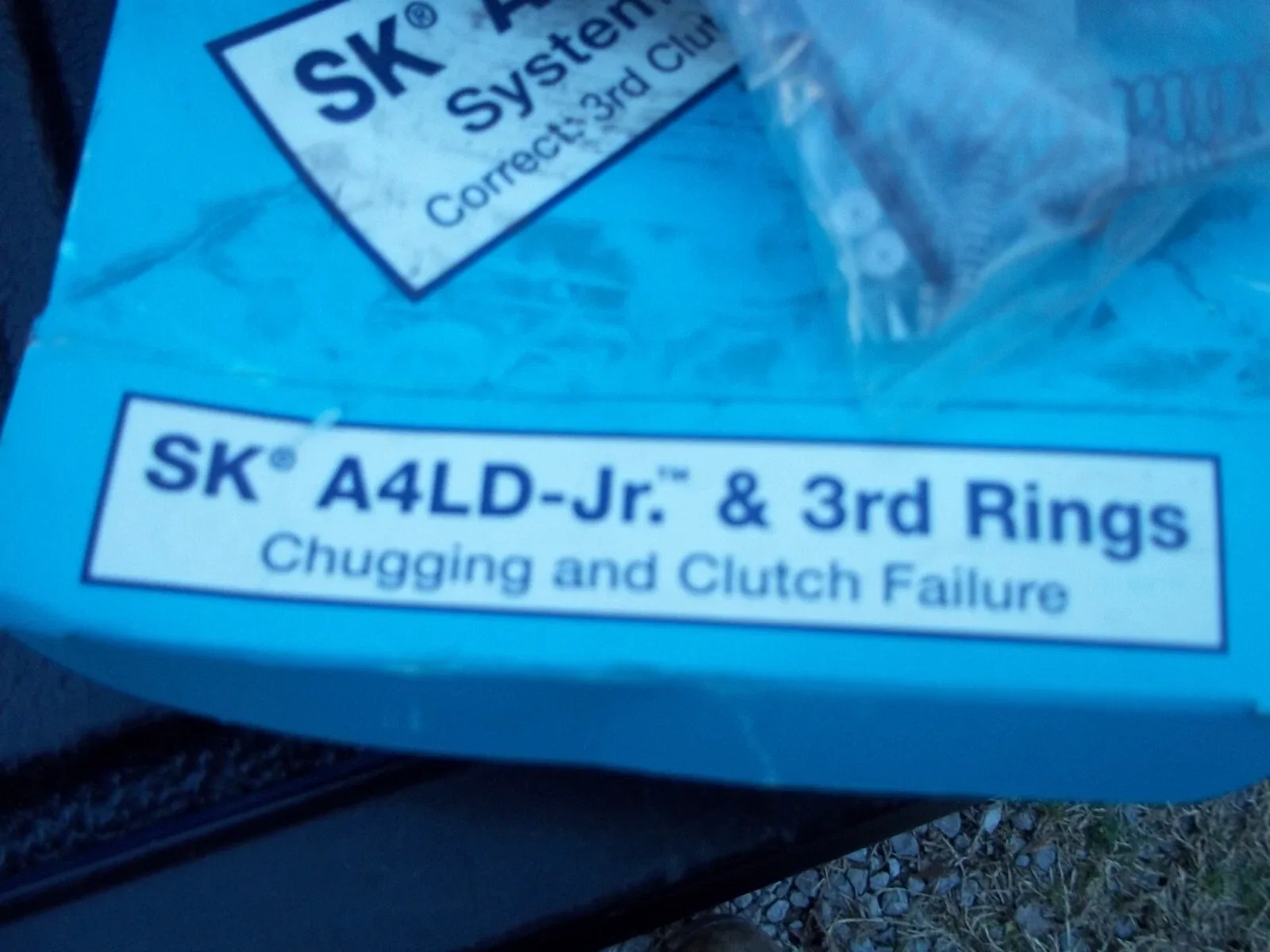 SK       TRANSMISSION  SHIFT  KIT   P/N  SK  A4LD-JR & 3RD  RINGS