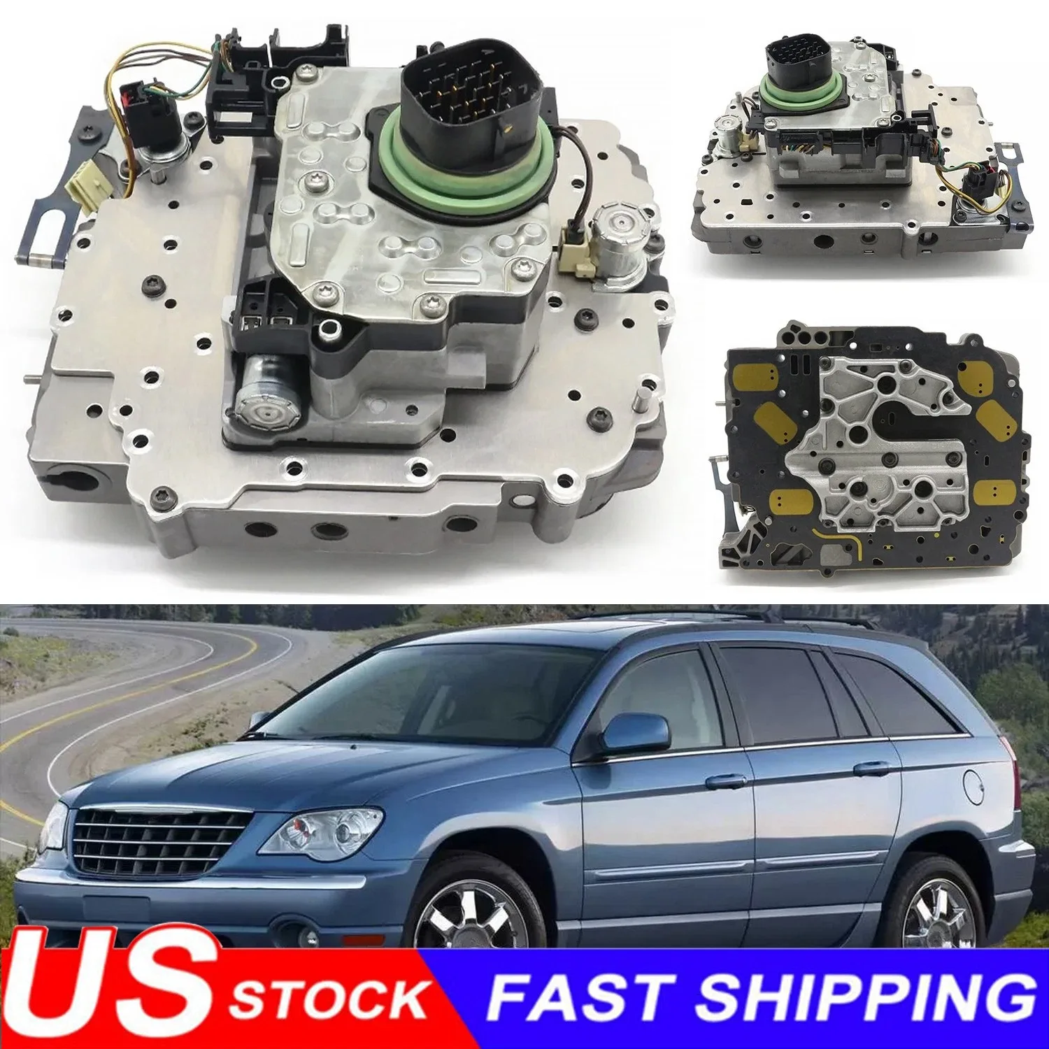62TE Remanufactured Transmission Valve Body with Solenoid - Cortile