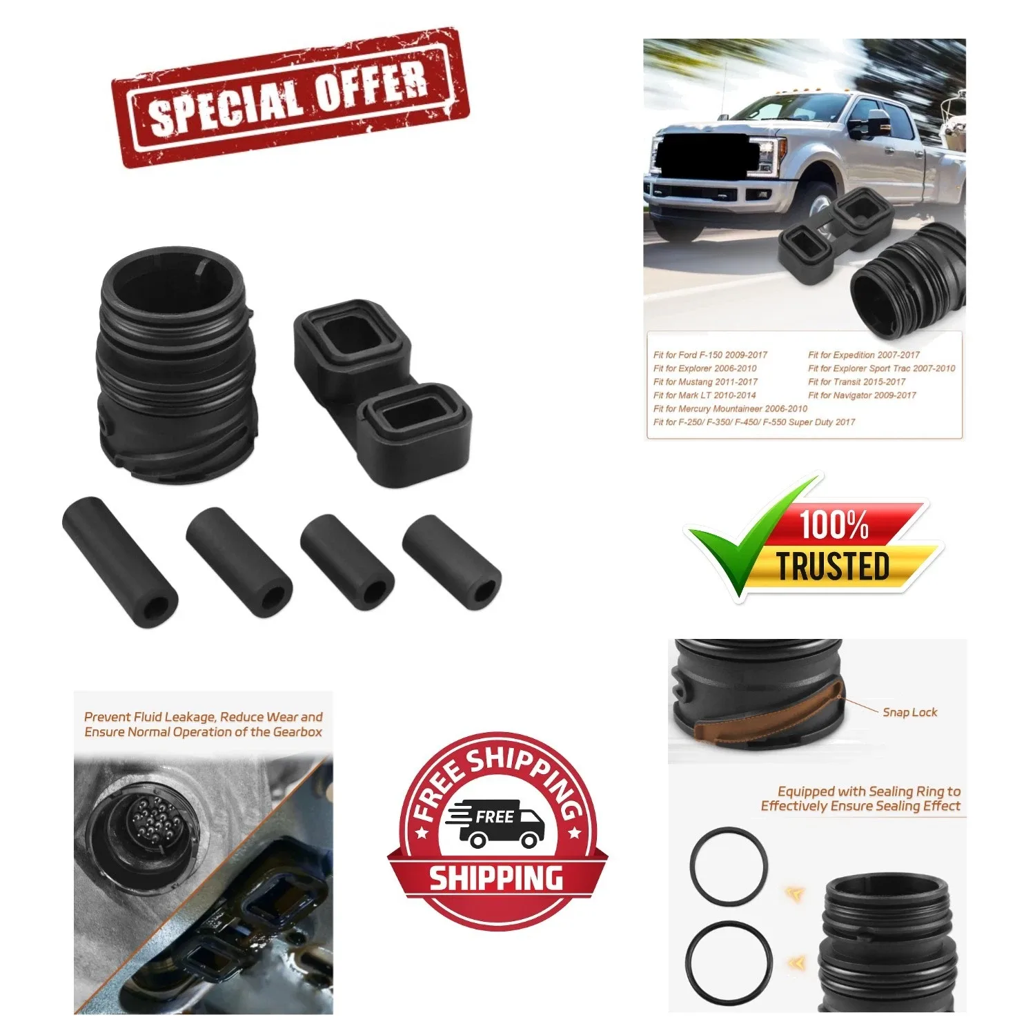 Ford Expedition & Navigator Valve Body Seal — Transmission Valve Body Seal