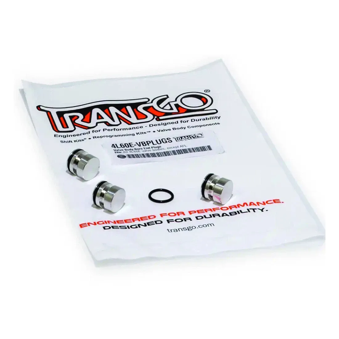 4L60E 4L65E Transmission Valve Body - End Plugs Transgo Kit (4L60E-VBPLUGS)
