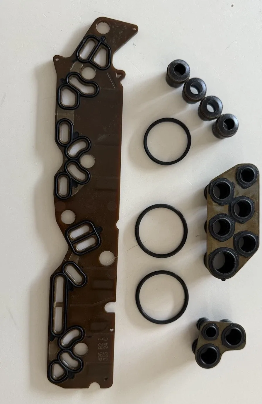 6L80 6L90 Control Valve Body Boot Seals To Case Solenoid Screen Gasket Kit 06-Up