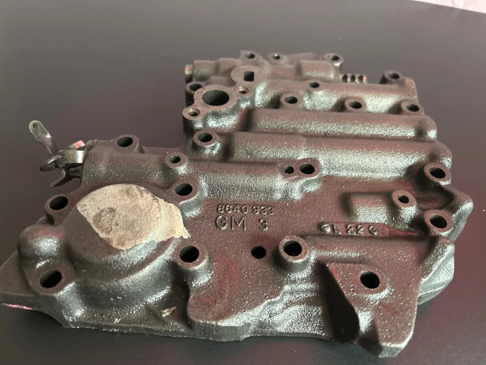 GM TH250 AUTOMATIC TRANSMISSION VALVE BODY ASSEMBLY 8640933 GM3 OEM CHEVROLET