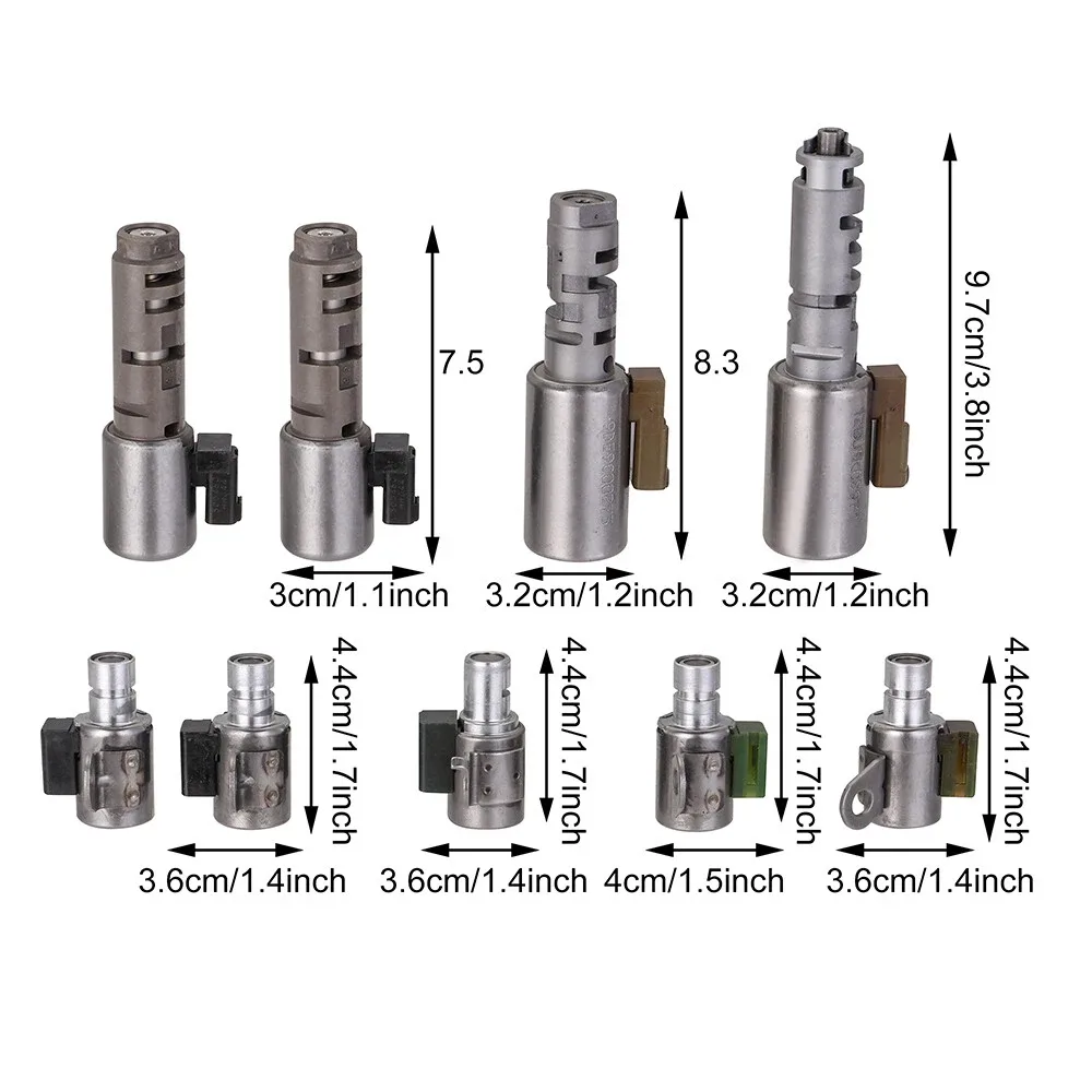 9Pcs Transmission Solenoid Kit Shift Complete For 05-17 Lexus IS250 GS300 IS300 image 2