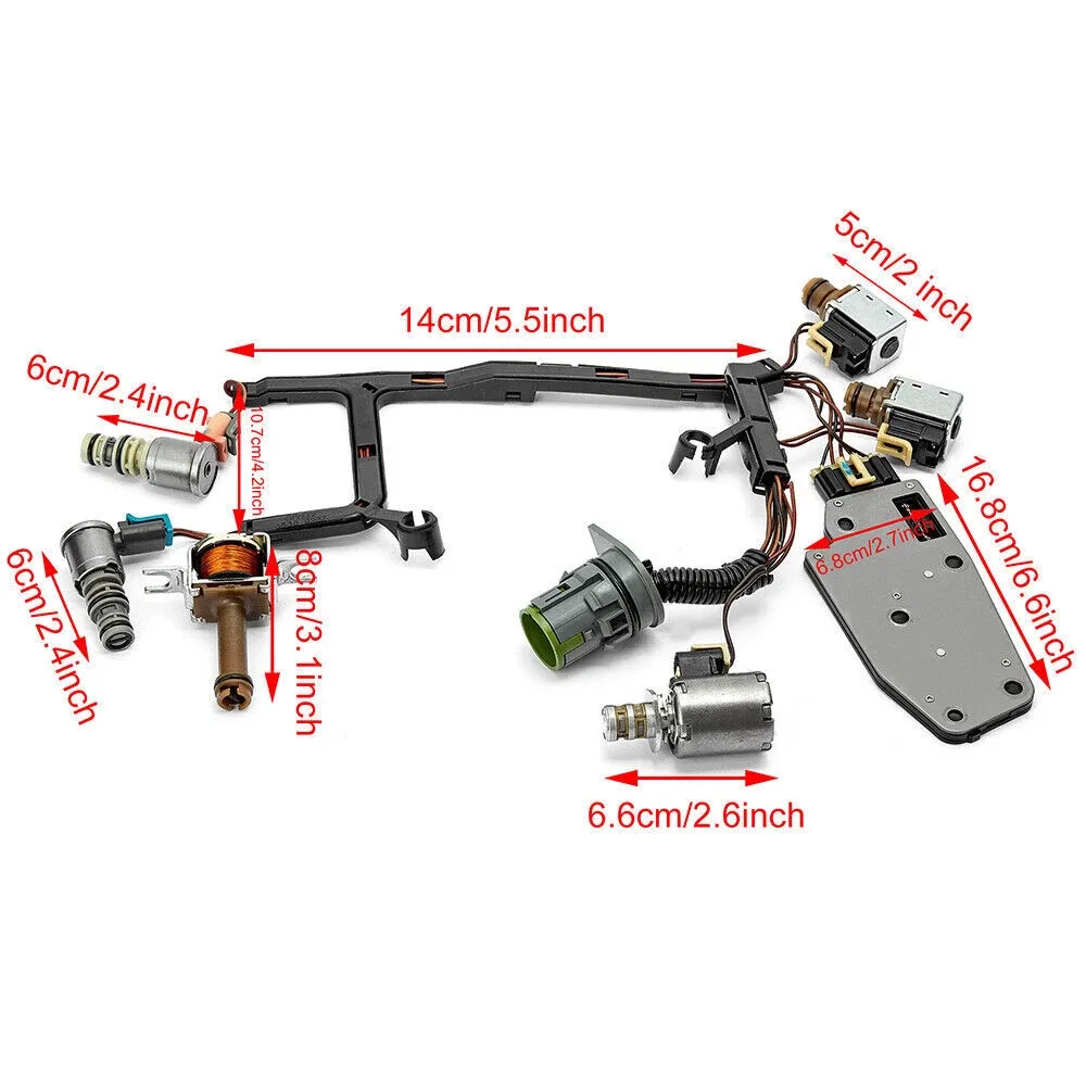For GMC 93-02 Transmission Master Solenoid Kit 4L60E 4L65E EPC Shift TCC 3-2 PWM image 3