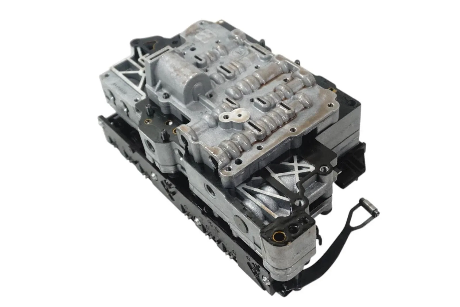 25740BDK - 6T70 6T75 VALVE BODY & TEHCM, "U" NOTCH, CIRCLE HOLE, OPEN EXHAUST