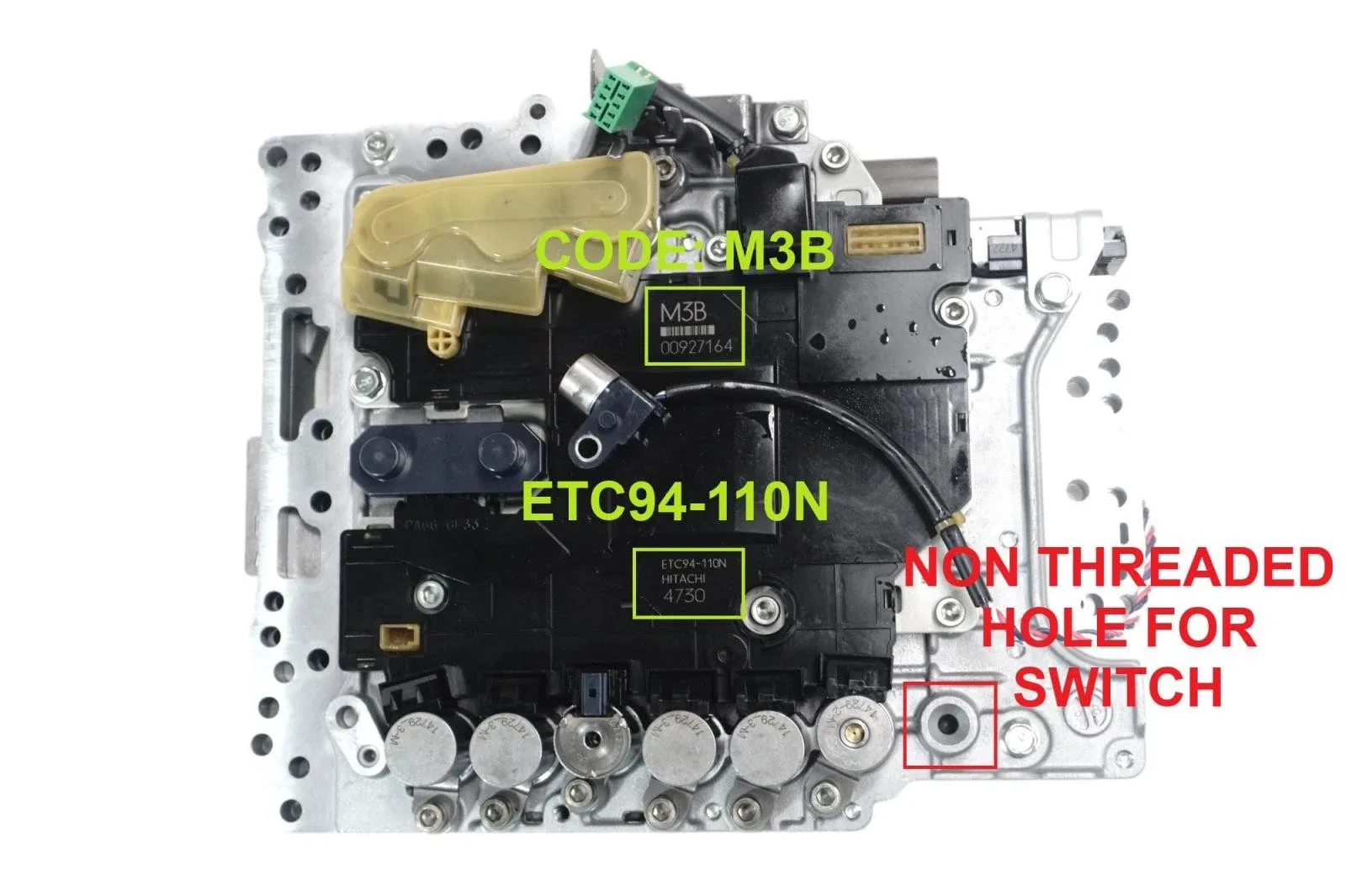 WTY283740A RE7R01A Valve Body (Hitachi) - Remanufactured image 2