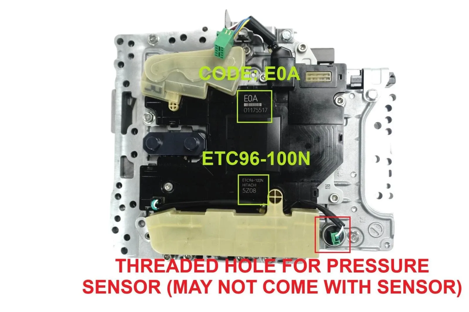 WTY283740C - RE7R01A, REFURB LIFE WTY VALVE BODY, HITACHI, THREADED HOLE EOA image 2