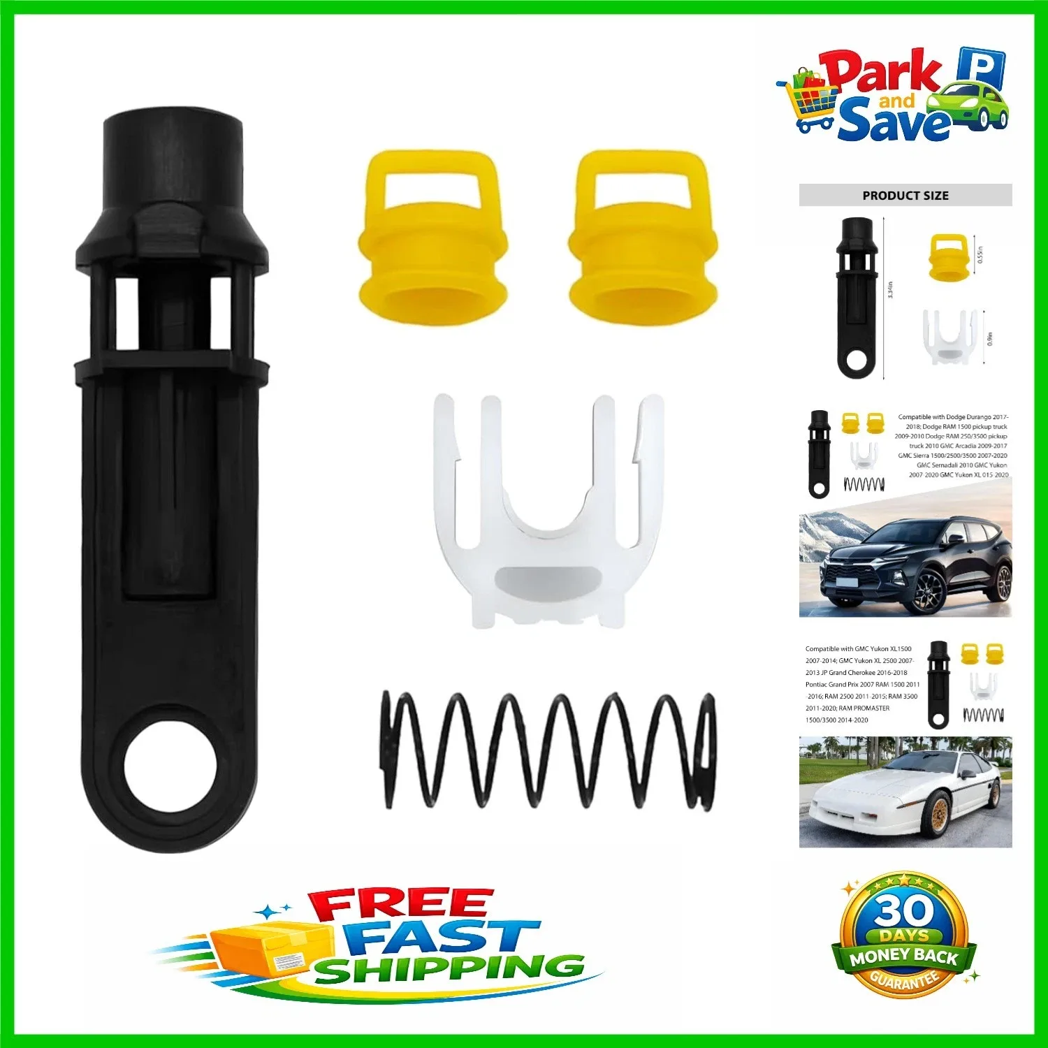 Gear Shift Cord Bushing Kit - Vibration Dampening for Multiple Models