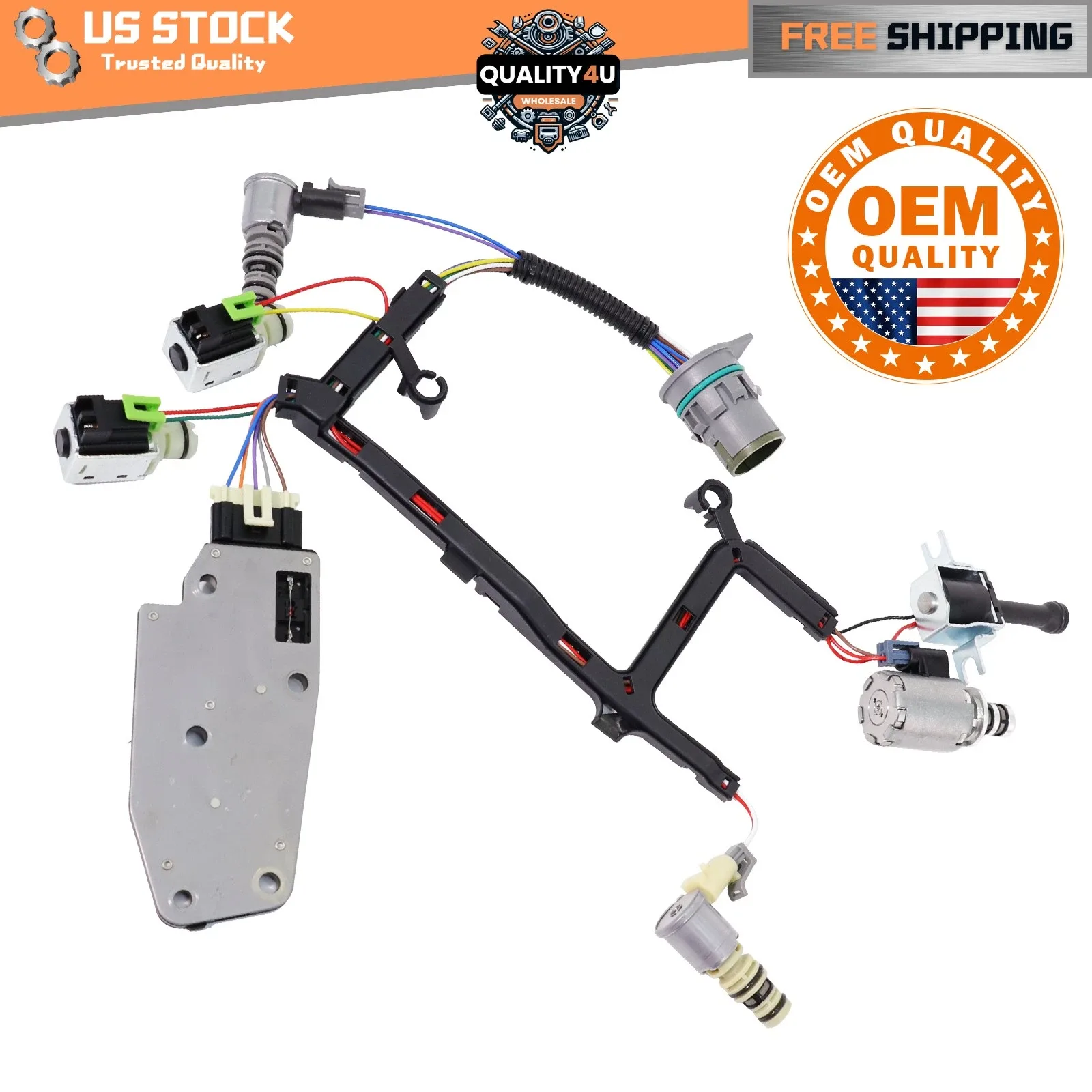 4L60E 4L65E 4L70E Transmission Master Solenoid Kit EPC Shift TCC 3-2 PWM for GMC