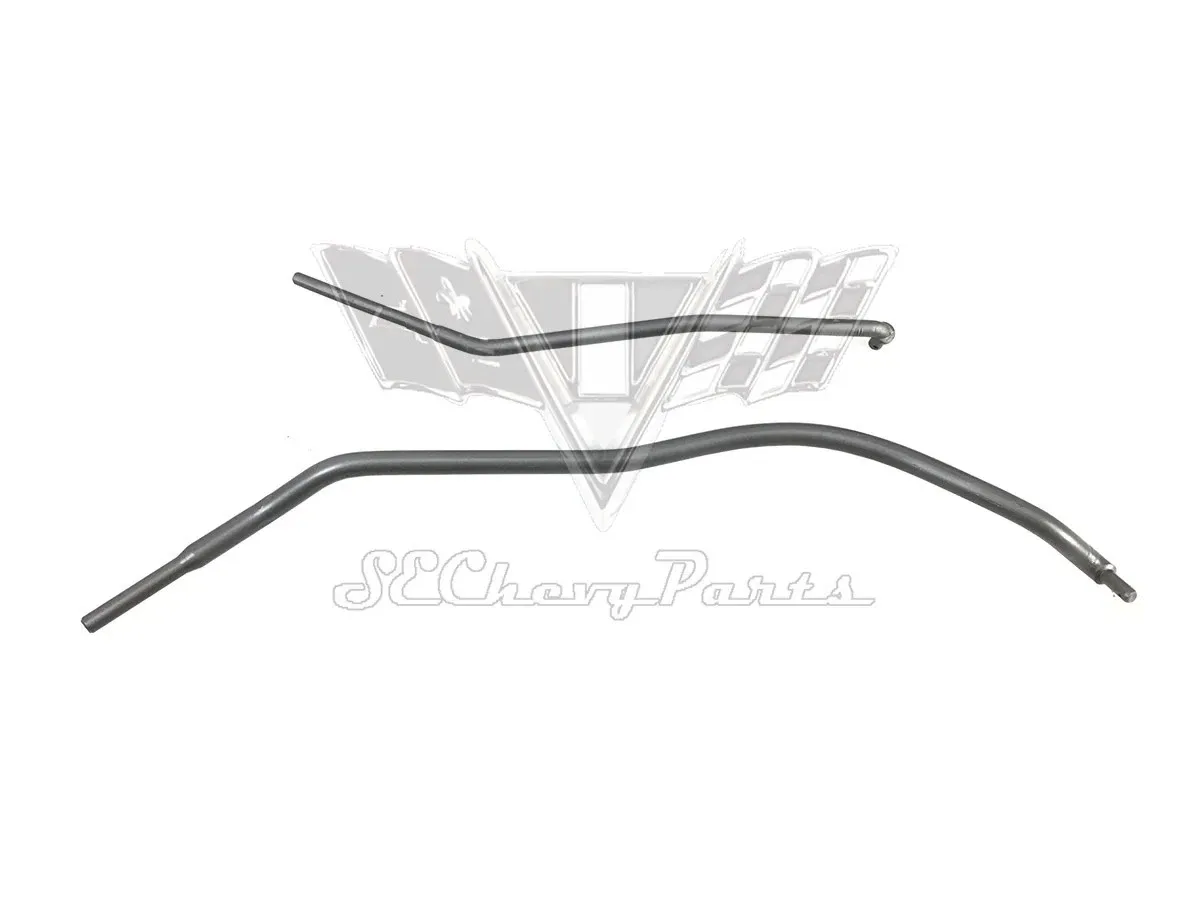 1961-1964 Chevy 409 3-Speed Manual Transmission Upper Shift Rod Linkage Kit OEM image 2