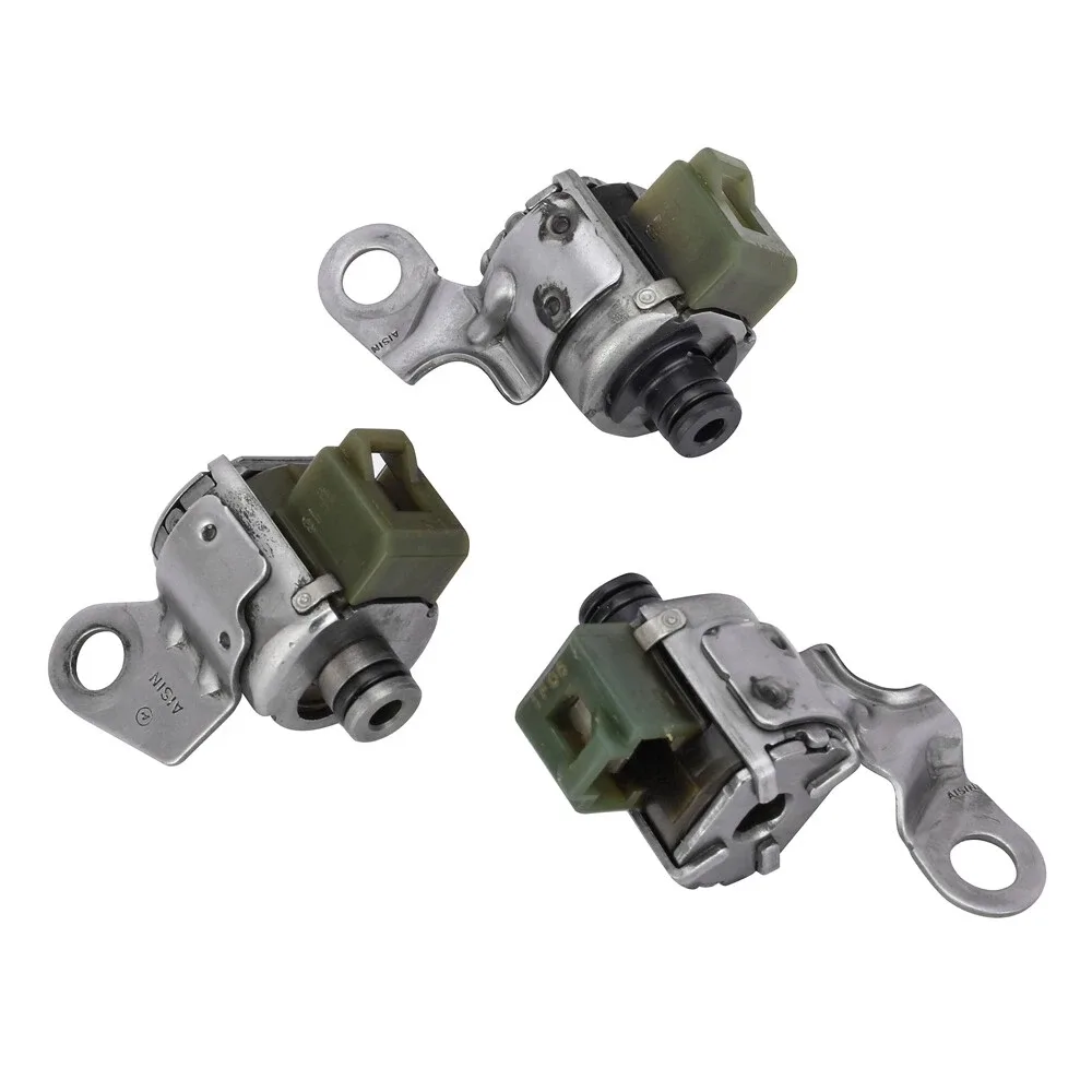 3Pcs Shift Lock Up A340E-F A340E A340F Transmission Solenoid Kit For Toyota image 2